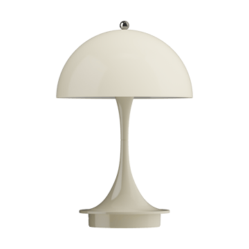 Panthella 160 Portable v3 pöytävalaisin - Opal beige - Louis Poulsen