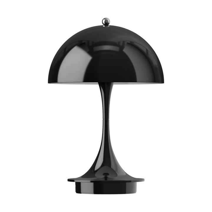Panthella 160 Portable v3 pöytävalaisin, Opaque black Louis Poulsen