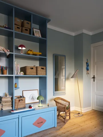 Panthella 160 Portable v3 pöytävalaisin - Opaque burgundy - Louis Poulsen