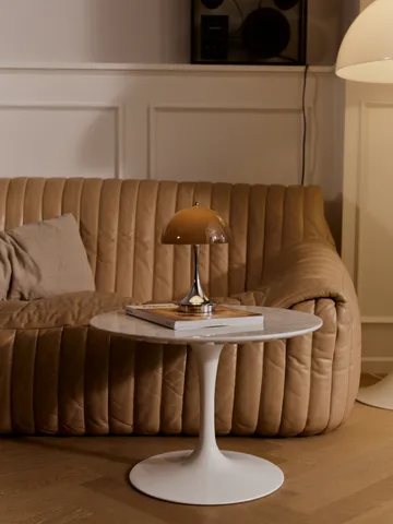 Panthella 160 Portable v3 pöytävalaisin - Original Opal Brown - Louis Poulsen