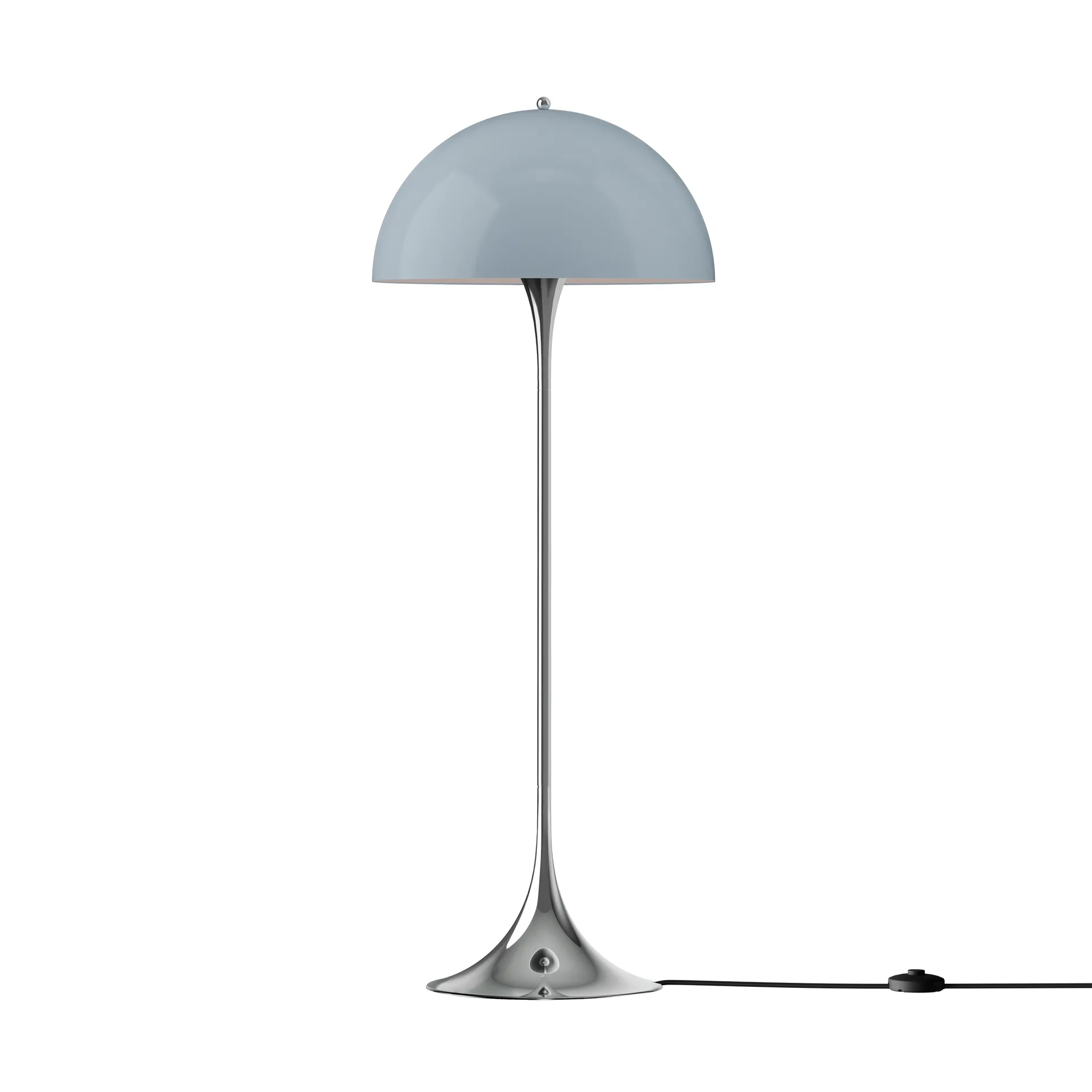 Panthella 500 lattiavalaisin, Original opal blue grey Louis Poulsen