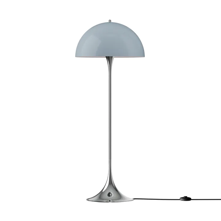 Panthella 500 lattiavalaisin - Original opal blue grey - Louis Poulsen