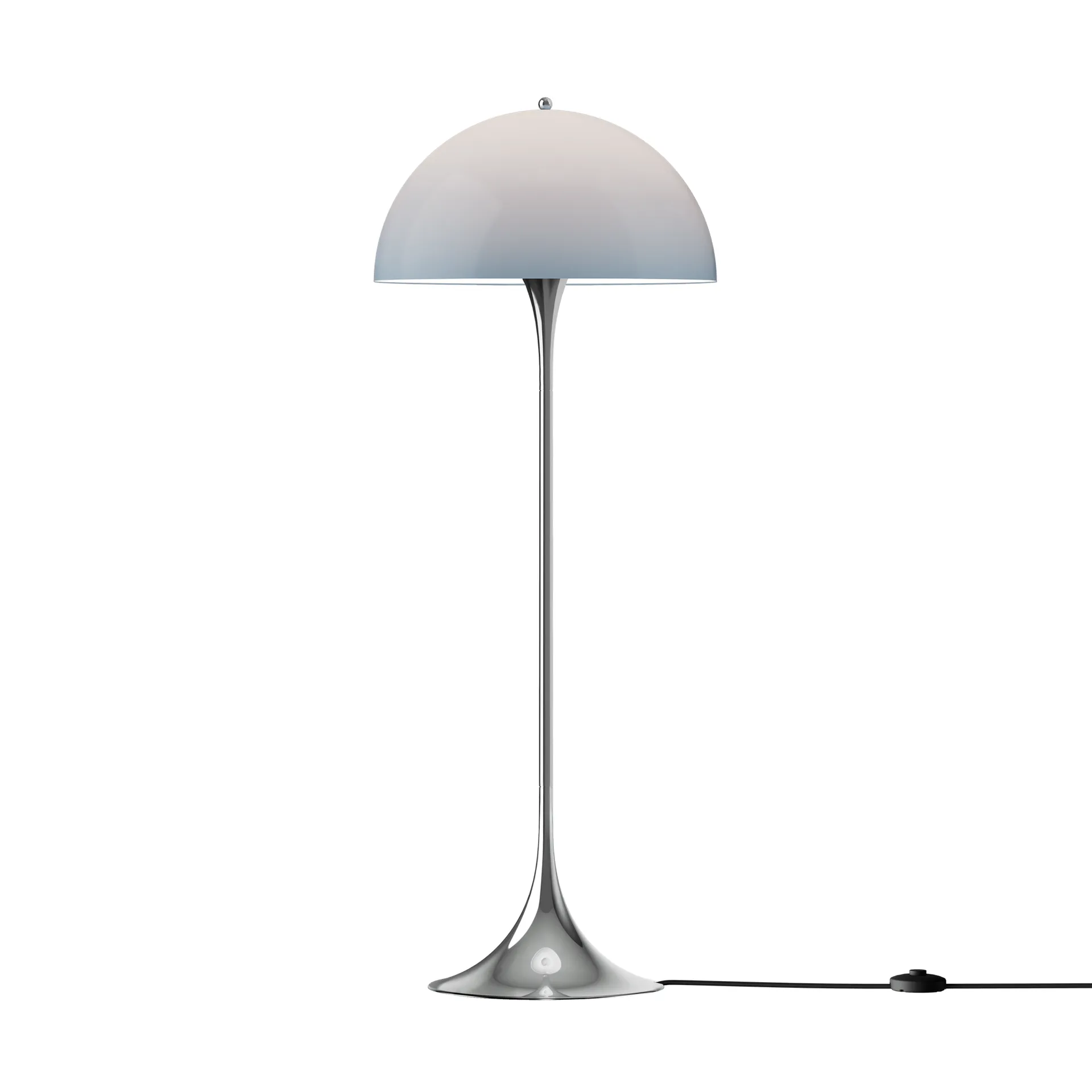 Panthella 500 lattiavalaisin, Original opal blue grey Louis Poulsen