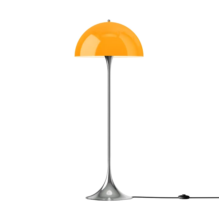 Panthella 500 lattiavalaisin - Original opal orange - Louis Poulsen