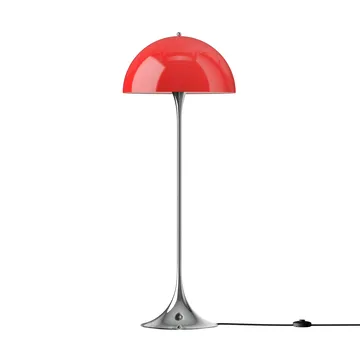 Panthella 500 lattiavalaisin - Original opal red - Louis Poulsen