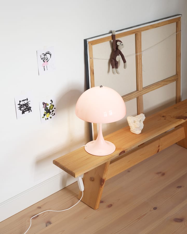 Panthella MINI -pöytälamppu, Pale rose Louis Poulsen