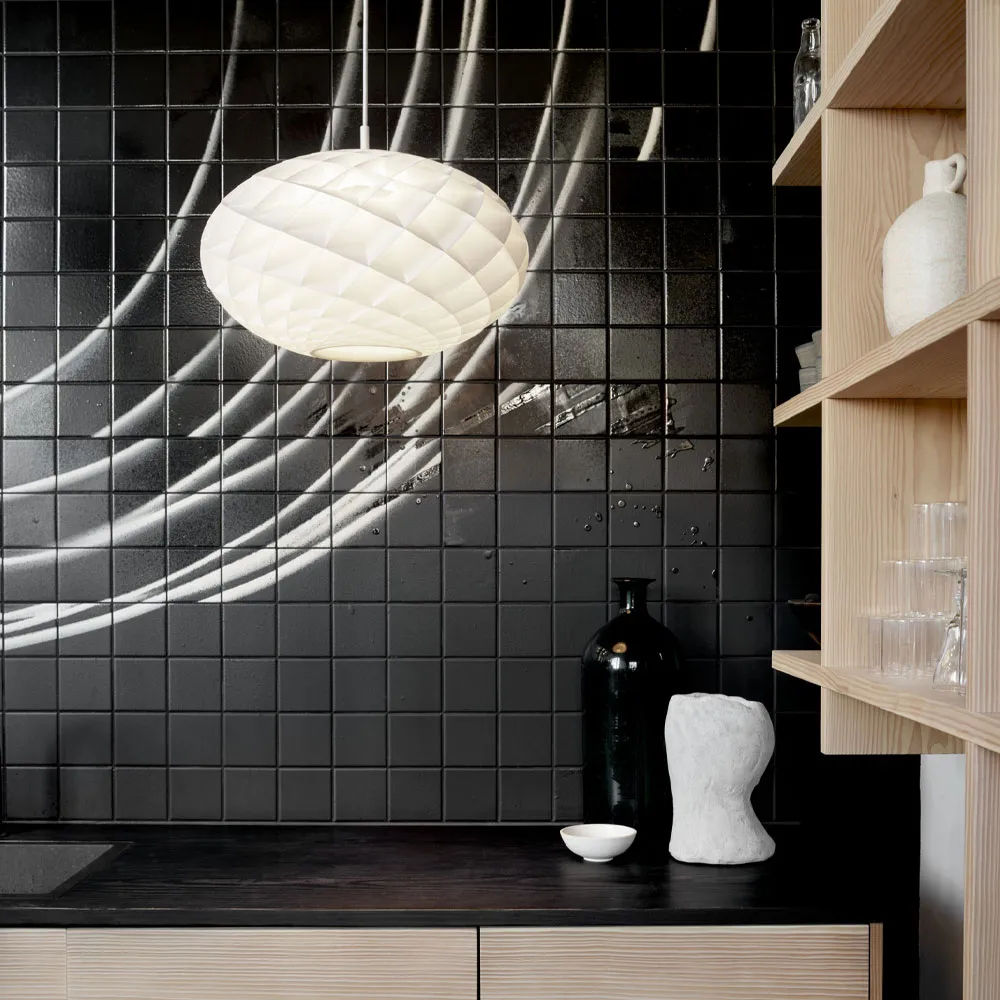 Patera Oval riippuvalaisin, Valkoinen Louis Poulsen