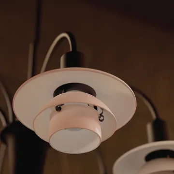 PH 1/1 Chandelier Centenary Edition kattokruunu - Brass-dusty terracotta, 6 käsivartta - Louis Poulsen