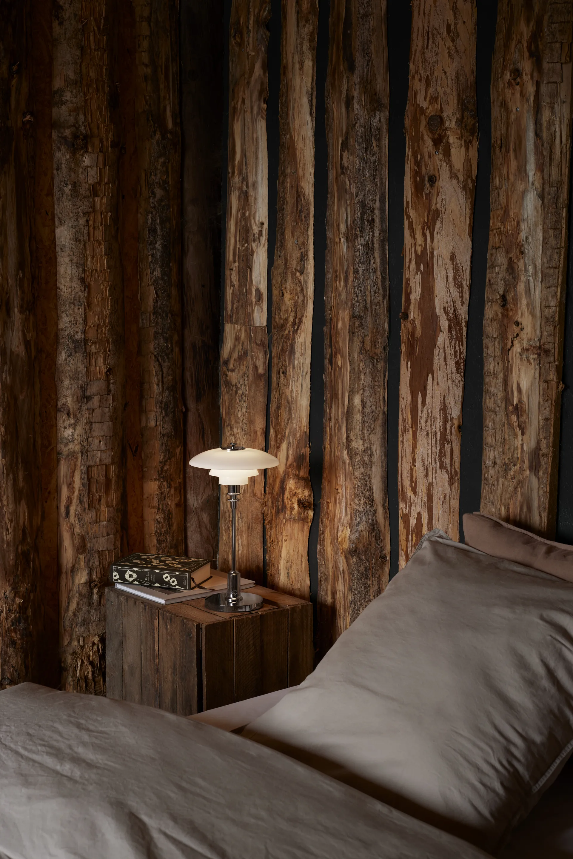 PH 2/1 Portable pöytälamppu, Chrome plated Louis Poulsen