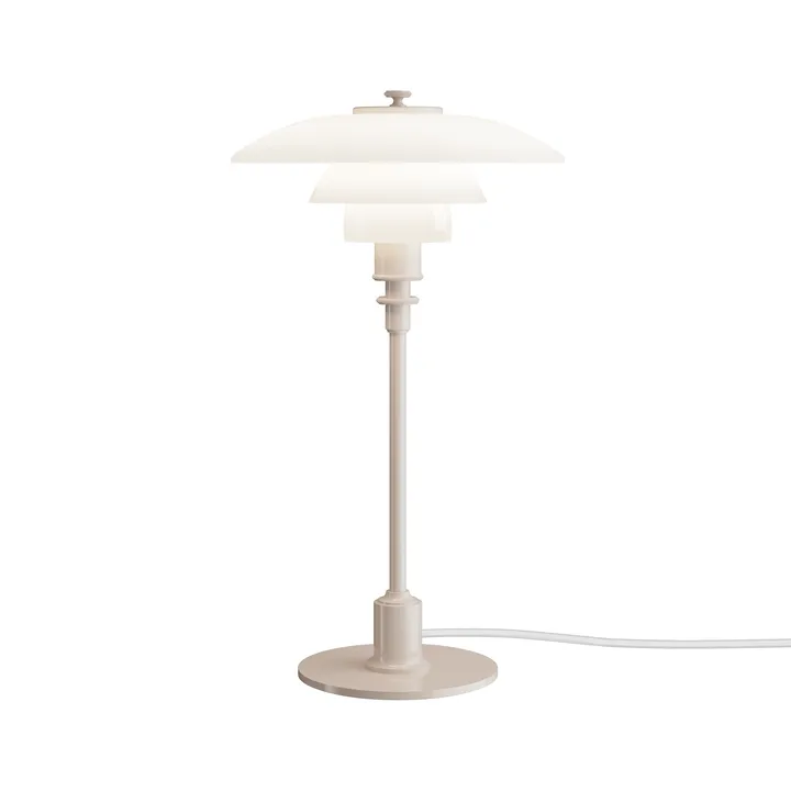 PH 2/1 -pöytälamppu - Kiiltävä beige - Louis Poulsen