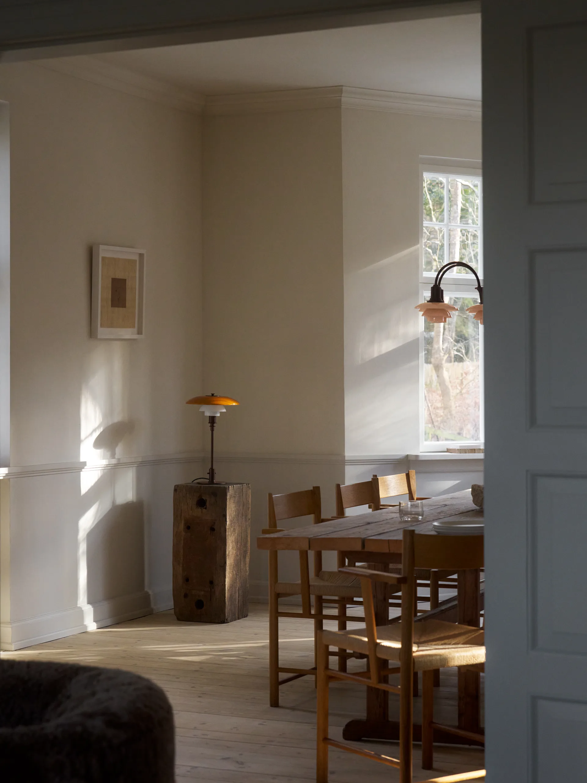 PH 3/2 pöytälamppu Centenary Edition, Amber-opal white Louis Poulsen