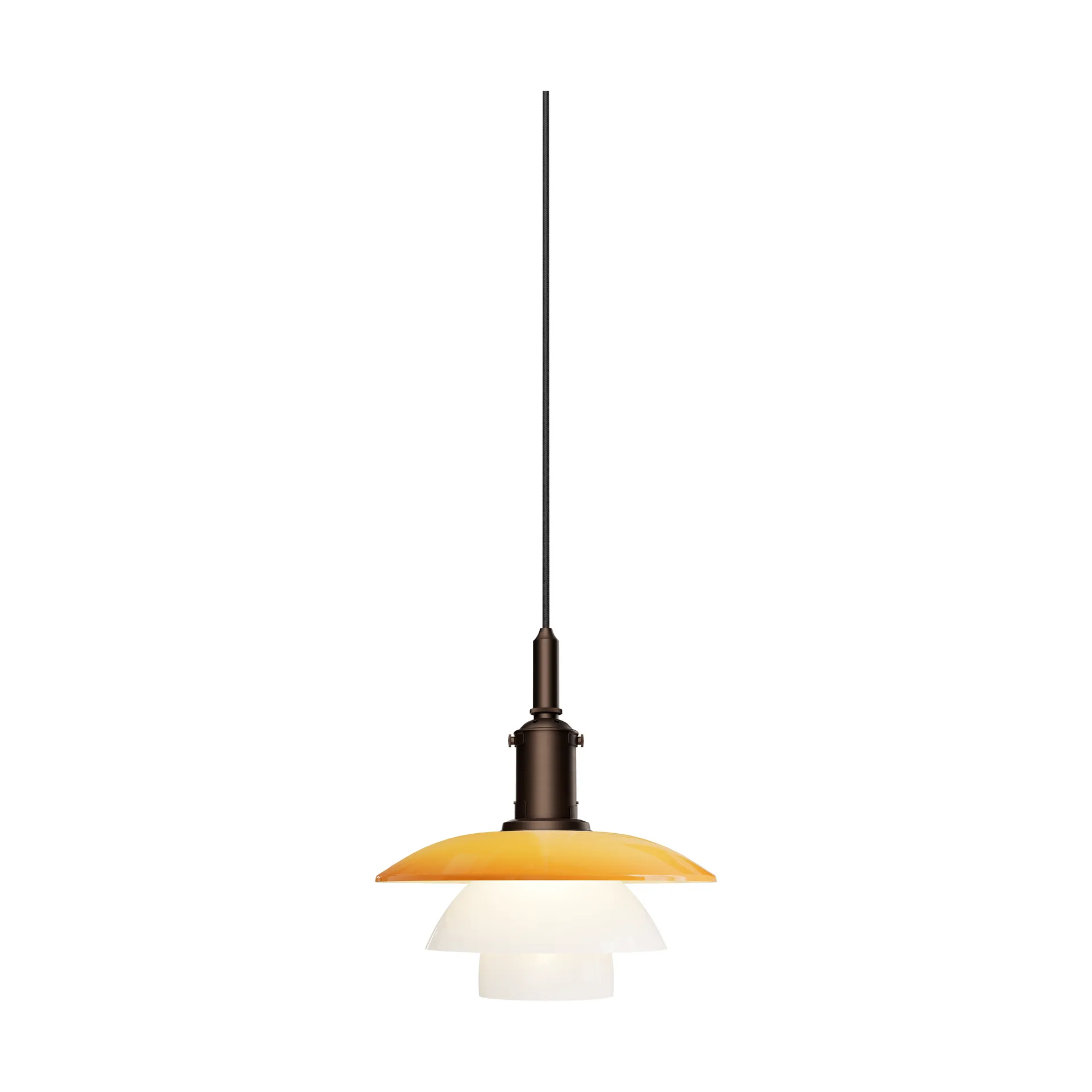 PH 3/3 penel Centenary Edition lamppu, Amber-Opal white Louis Poulsen