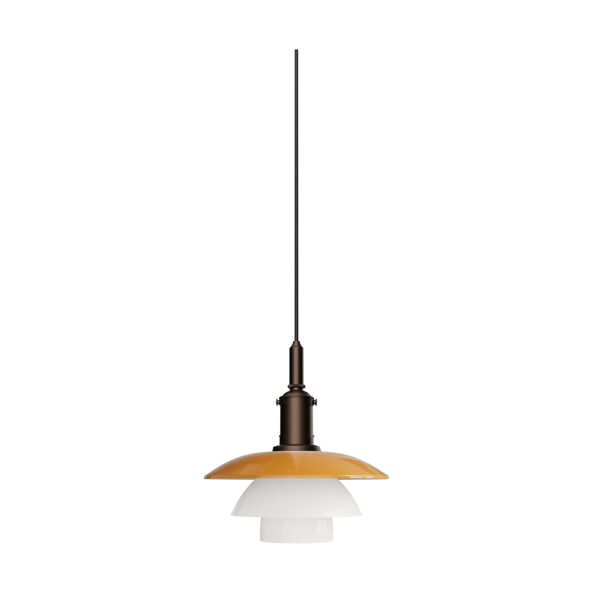 PH 3/3 penel Centenary Edition lamppu, Amber-Opal white Louis Poulsen
