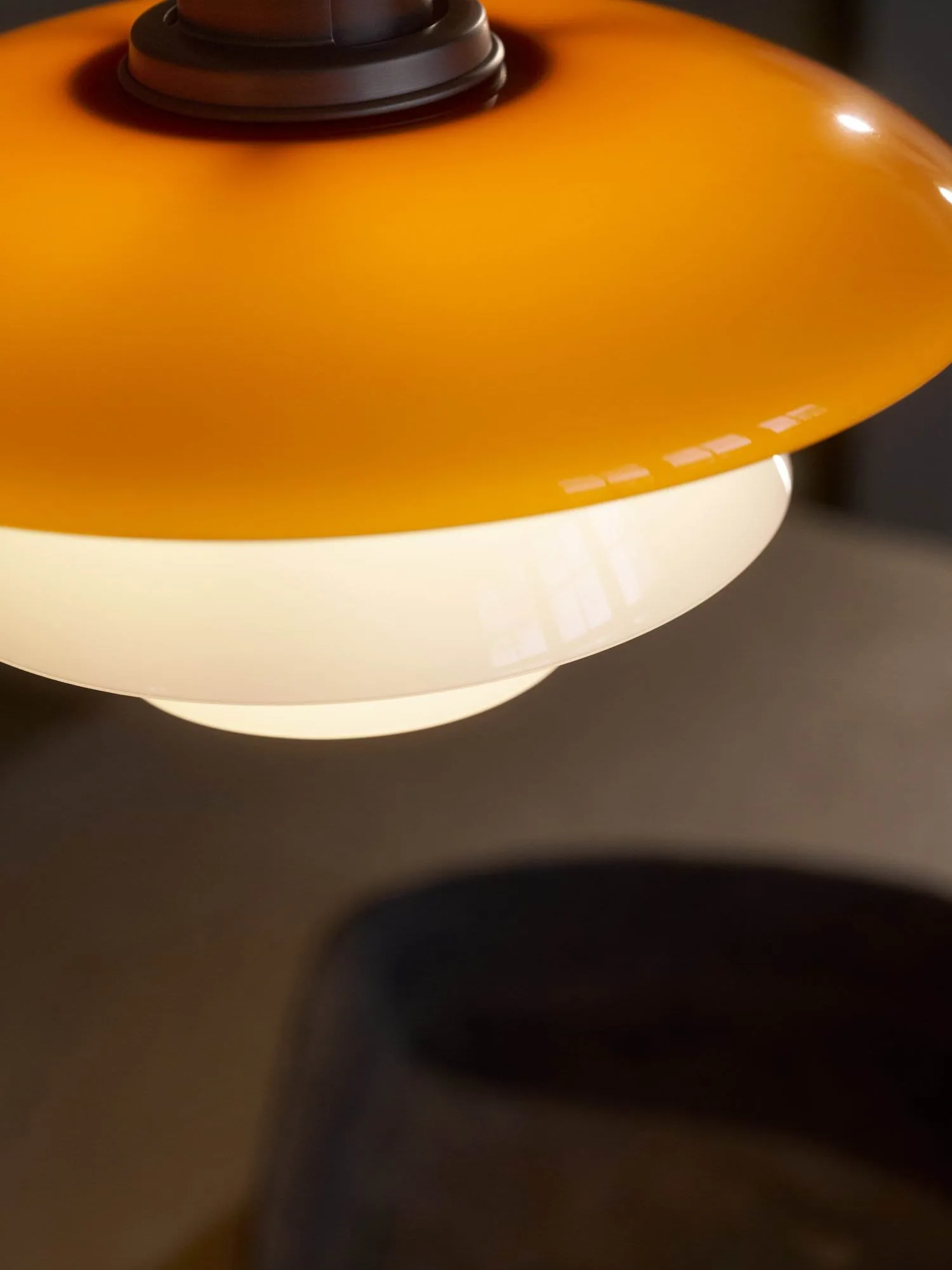 PH 3/3 penel Centenary Edition lamppu, Amber-Opal white Louis Poulsen