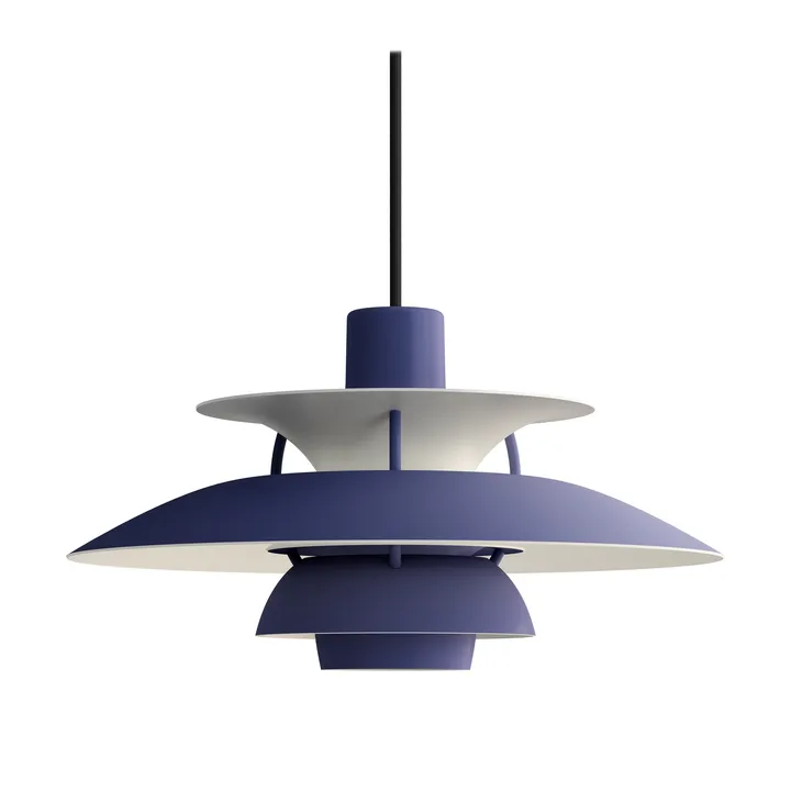 PH 5 -kattovalaisin - Ø300, Monochrom dusty indigo - Louis Poulsen
