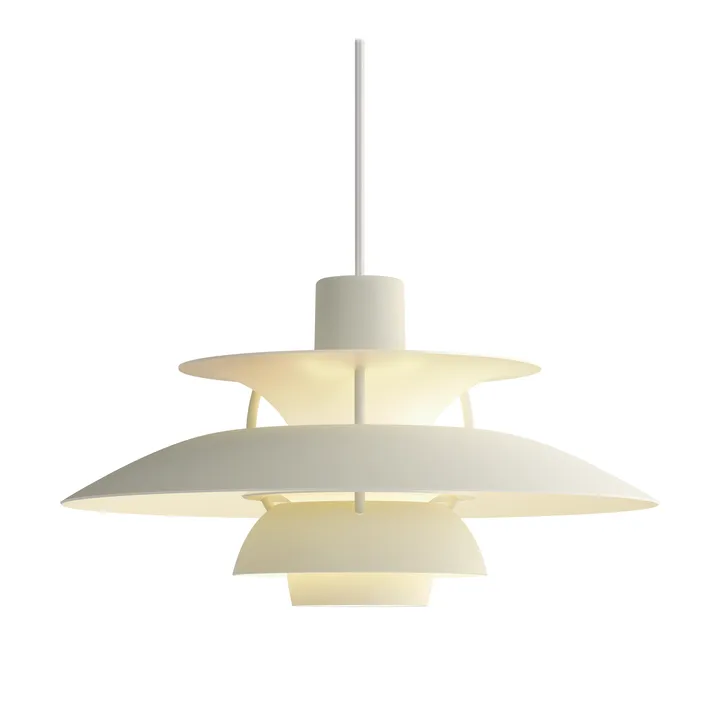 PH 5 -kattovalaisin - Ø300, Monochrom pale pewter - Louis Poulsen