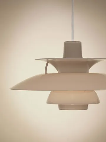 PH 5 -kattovalaisin - Ø320, Opal beige - Louis Poulsen