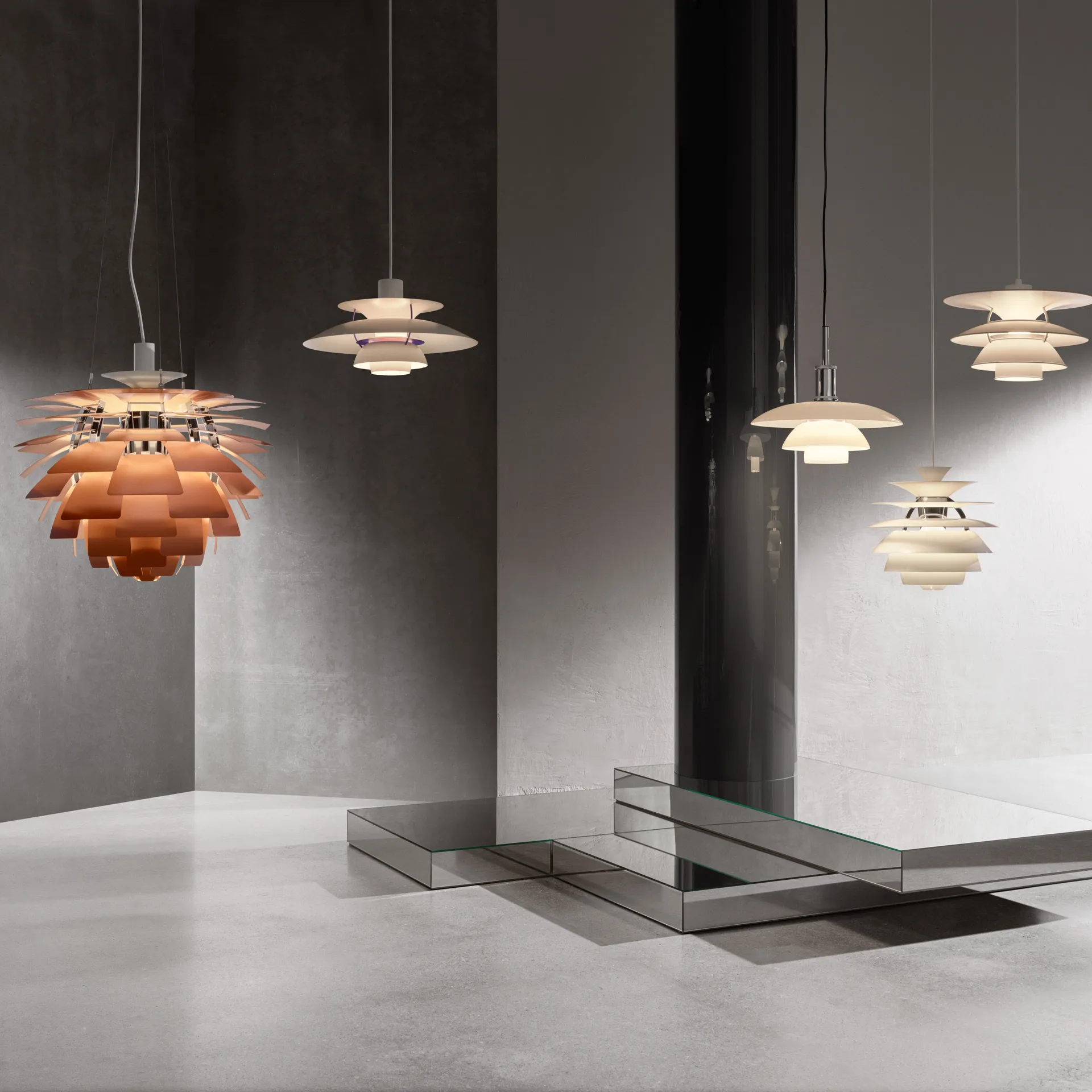 PH 5 -kattovalaisin, Klassinen valkoinen Louis Poulsen