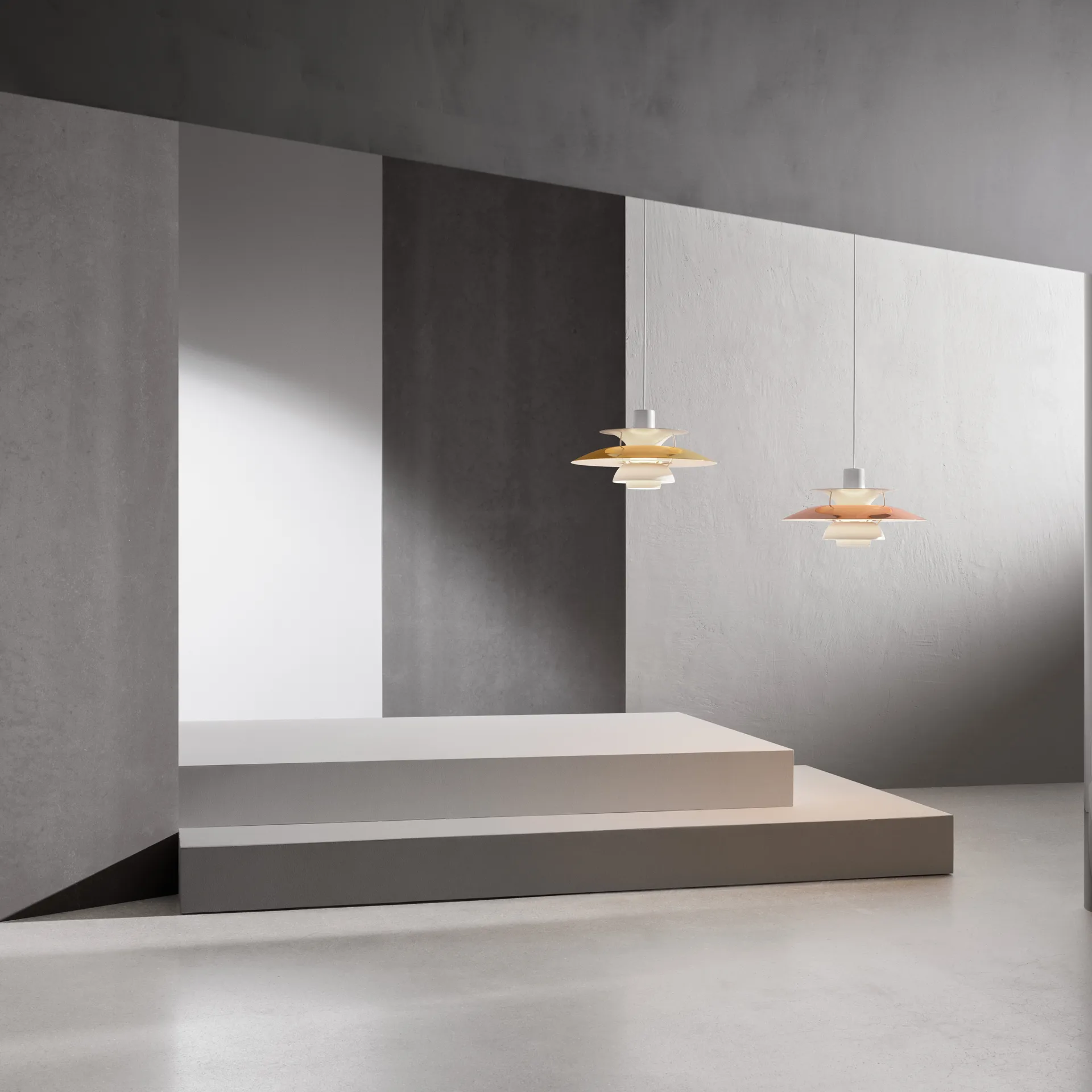 PH 5 -kattovalaisin, Messinki Louis Poulsen