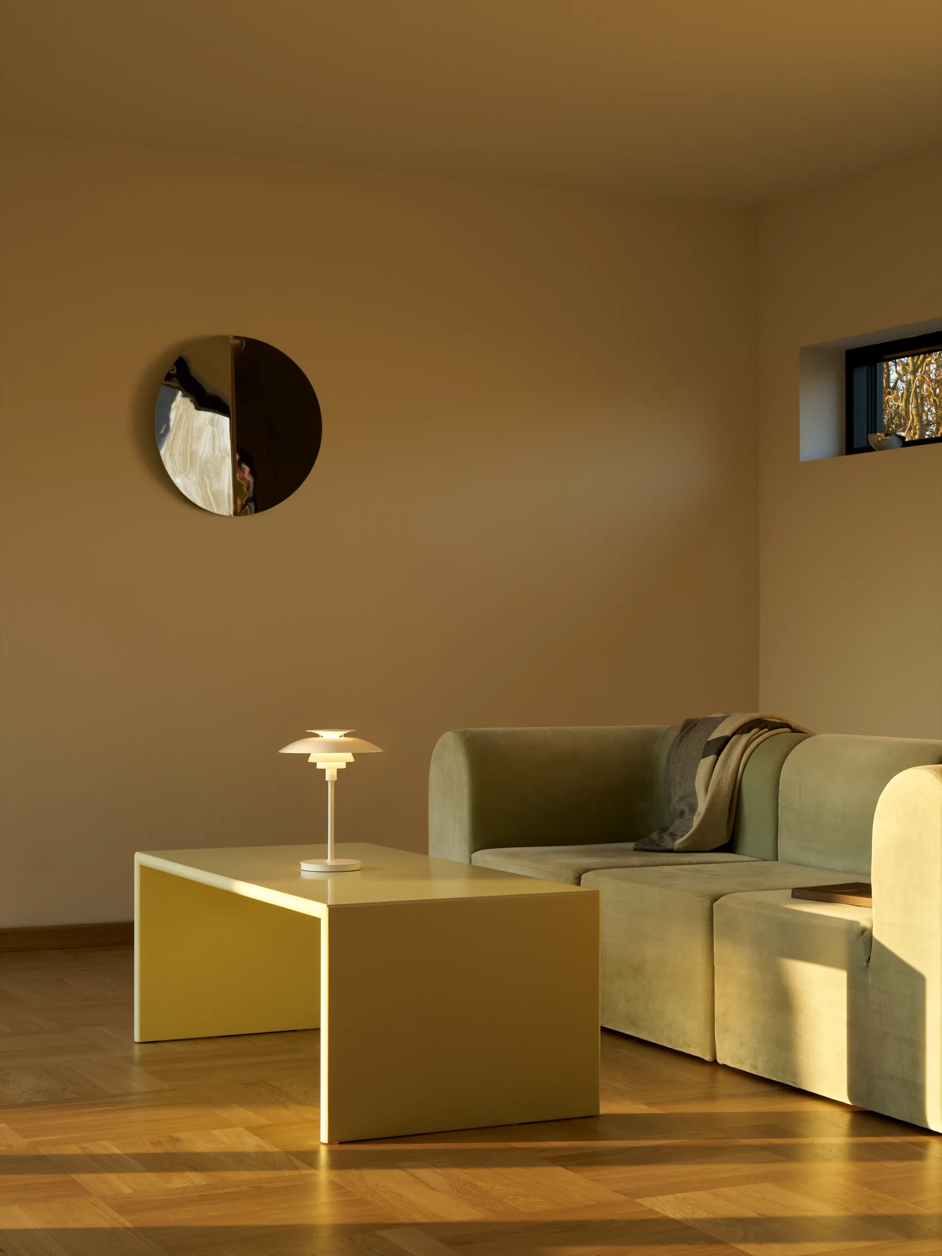 PH 80 kannettava pöytälamppu, Valkoinen opaali, valkoinen Louis Poulsen