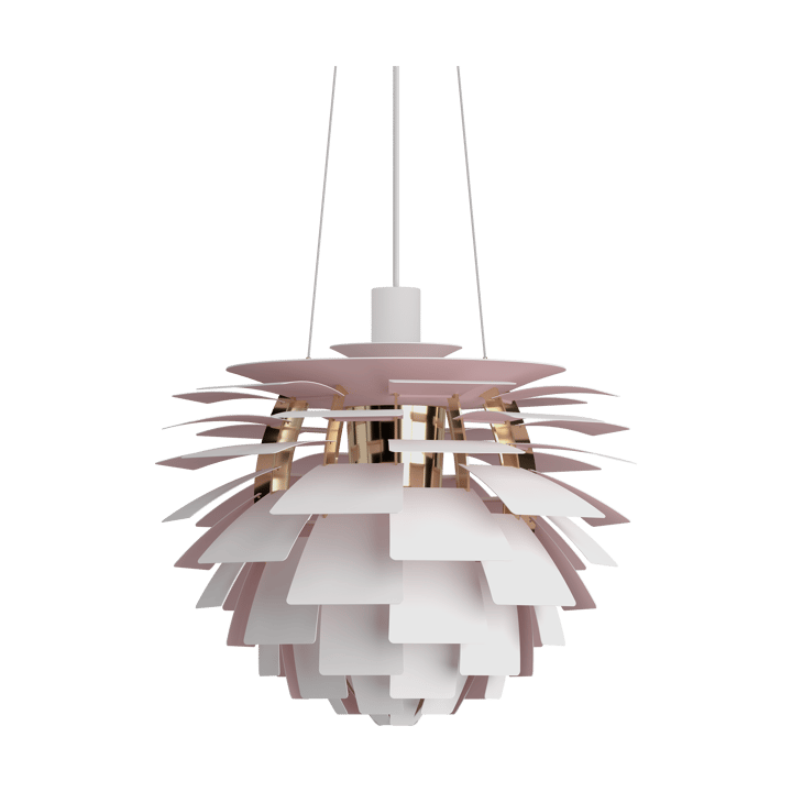 PH Artichoke Anniversary Juhlaeditio riippuvalaisin - Matte white-pale rose Ø48 cm - Louis Poulsen