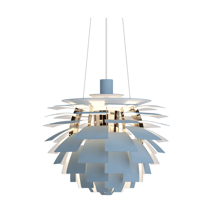 PH Artichoke -kattolamppu Ø48 cm, Dusty blue-brass metallised Louis Poulsen