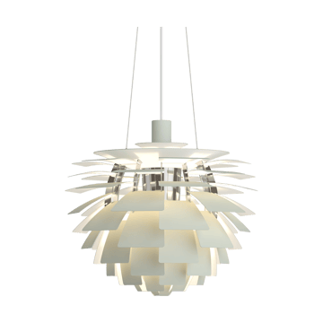 PH Artichoke -kattolamppu Ø48 cm - Dusty green-high lustre chrome plated - Louis Poulsen