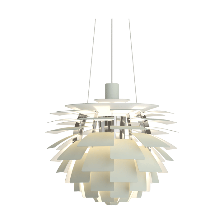 PH Artichoke -kattolamppu Ø48 cm, Dusty green-high lustre chrome plated Louis Poulsen