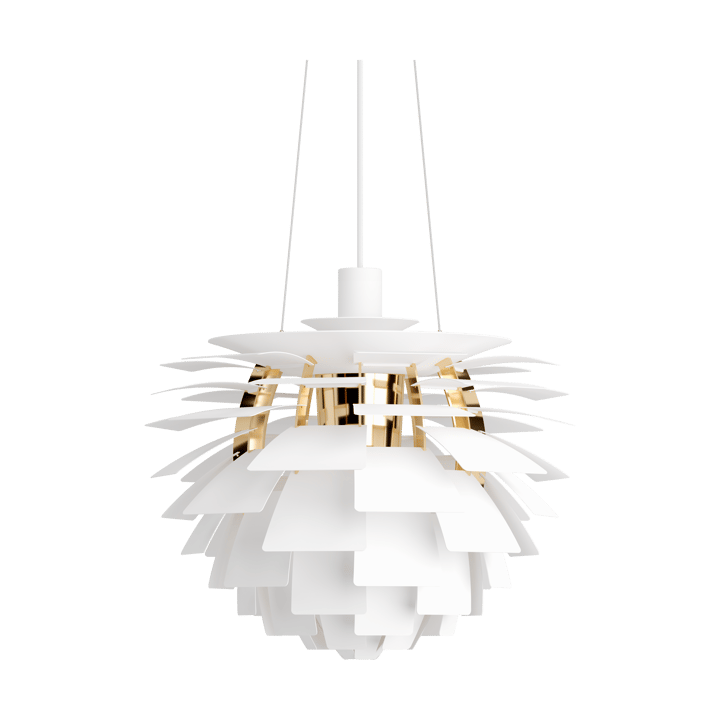 PH Artichoke -kattolamppu Ø48 cm - Soft white-brass metallised - Louis Poulsen