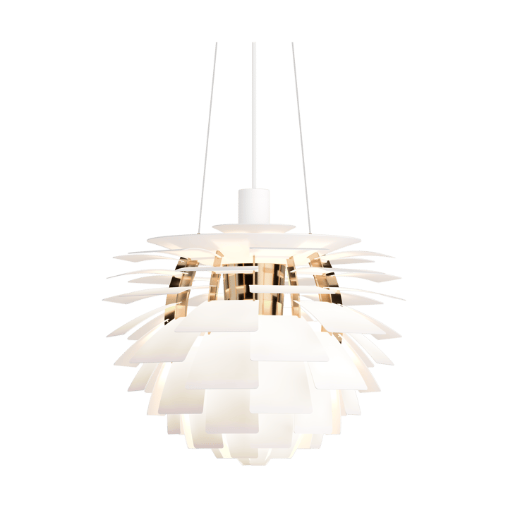 PH Artichoke -kattolamppu Ø48 cm, Soft white-brass metallised Louis Poulsen