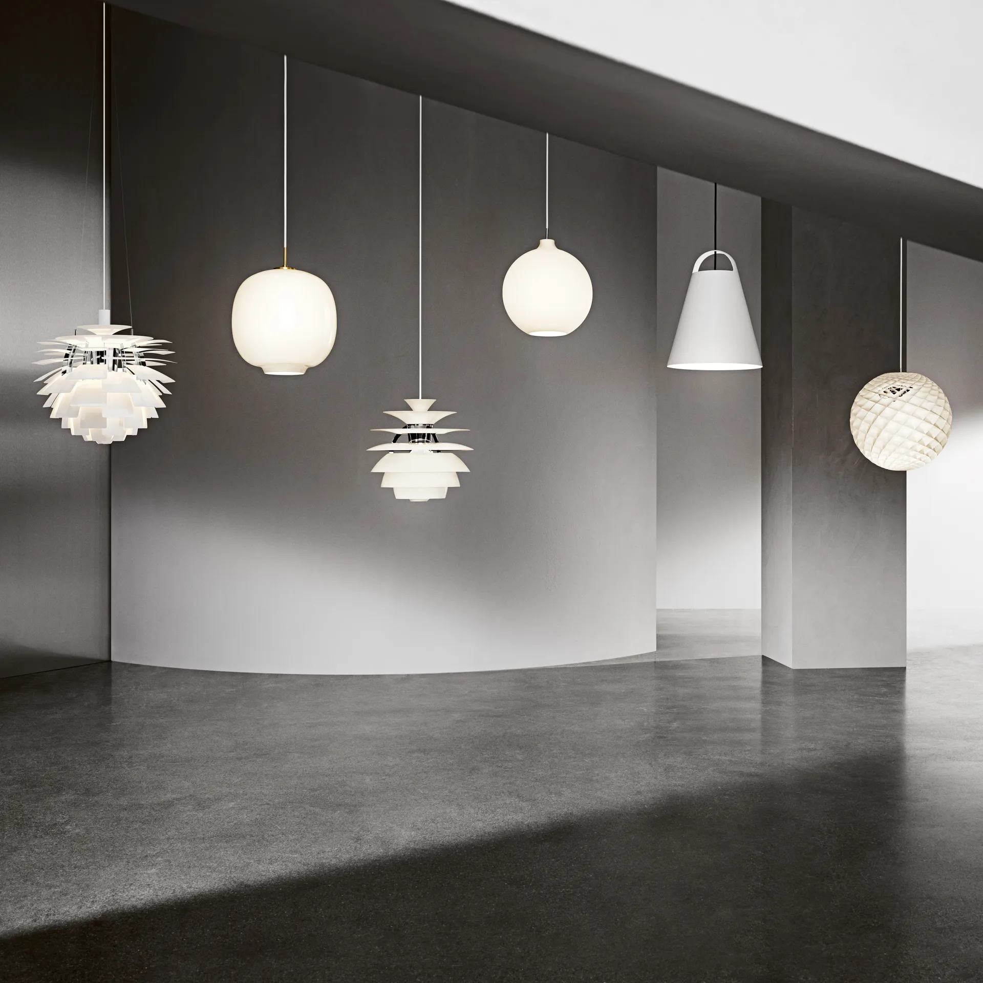 PH Artichoke -kattolamppu Ø48 cm, Valkoinen Louis Poulsen