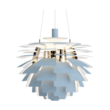 PH Artichoke -kattolamppu Ø60 cm - Dusty blue-brass metallised - Louis Poulsen