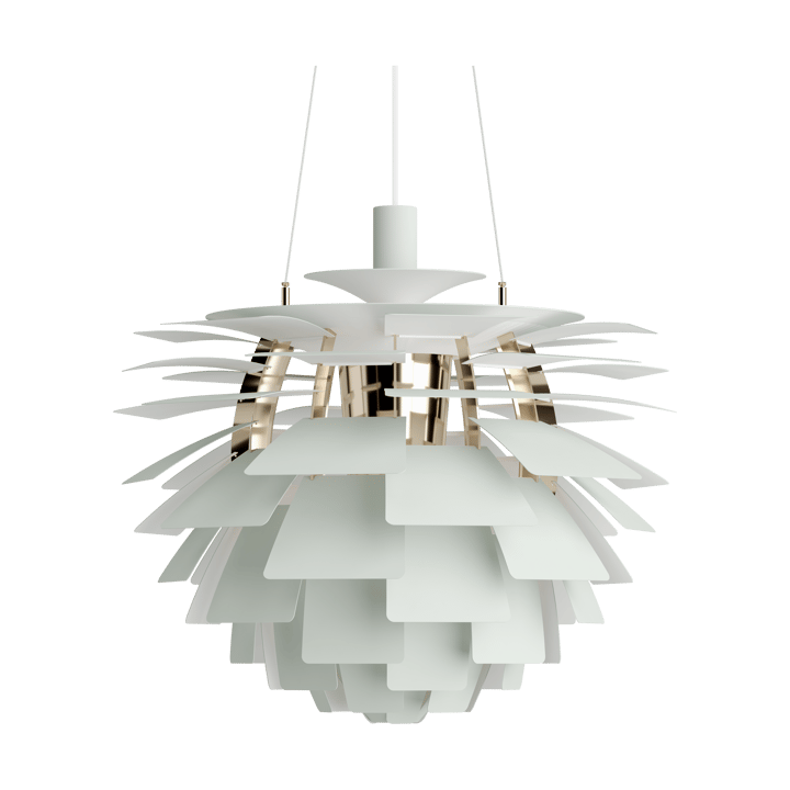 PH Artichoke -kattolamppu Ø60 cm - Dusty green-brass metallised - Louis Poulsen