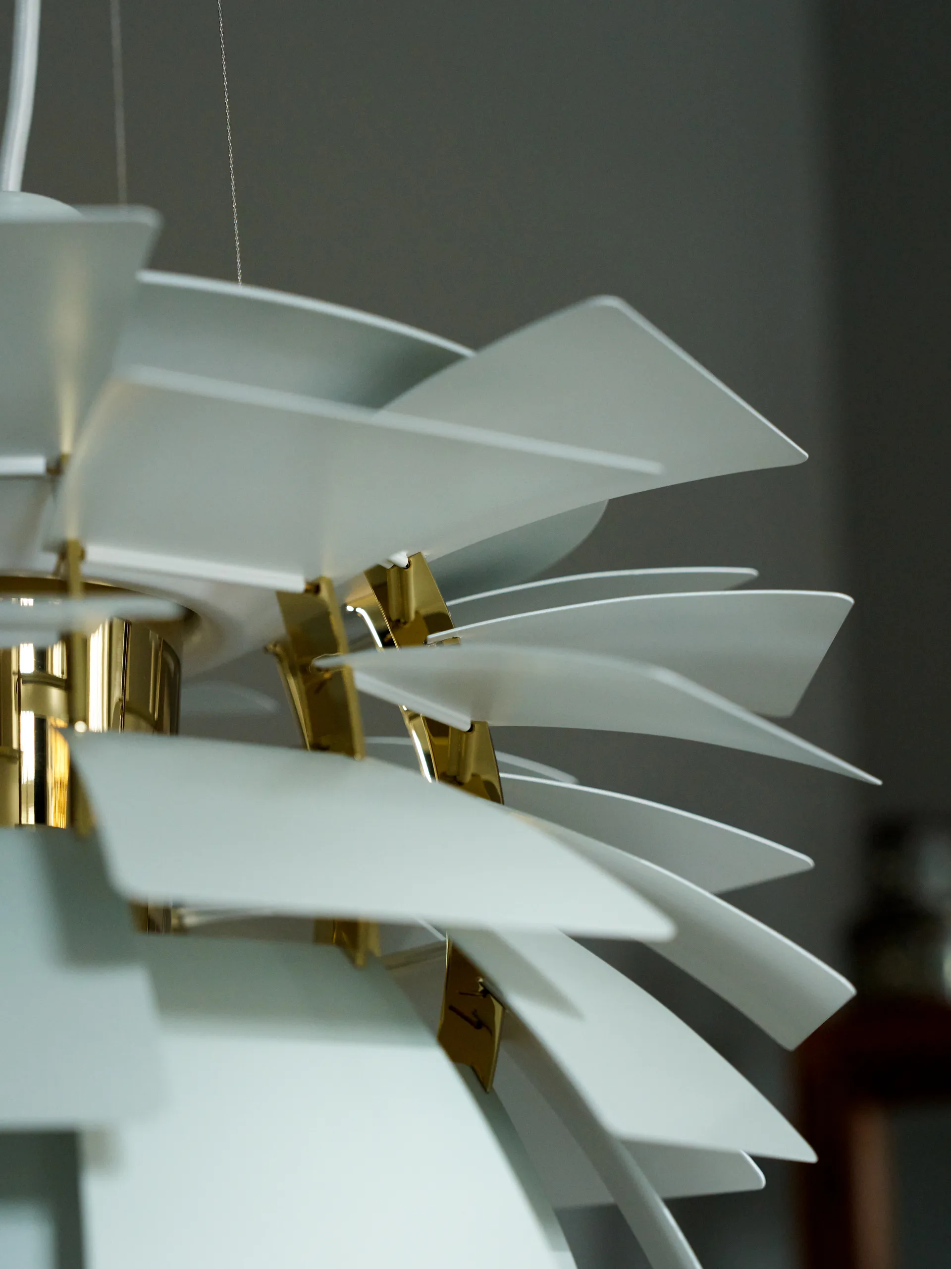 PH Artichoke -kattolamppu Ø60 cm, Dusty green-brass metallised Louis Poulsen