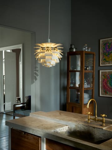 PH Artichoke -kattolamppu Ø60 cm - Dusty green-brass metallised - Louis Poulsen