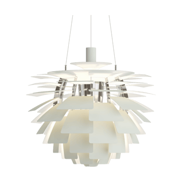 PH Artichoke -kattolamppu Ø60 cm - Dusty green-high lustre chrome plated - Louis Poulsen