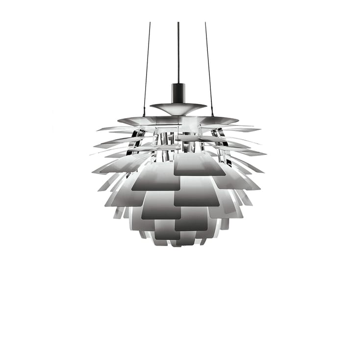 PH Artichoke Kotte riippuvalaisin LED - Harjattua terästä, Ø48 cm - Louis Poulsen