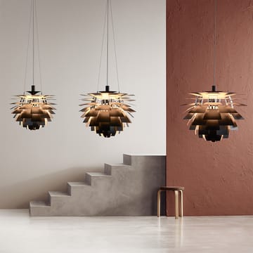 PH Artichoke Kotte riippuvalaisin LED - Harjattua terästä, Ø48 cm - Louis Poulsen