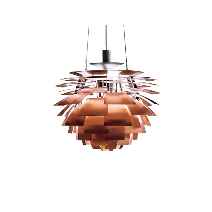 PH Artichoke Kotte riippuvalaisin LED - Kupari, Ø48 cm - Louis Poulsen