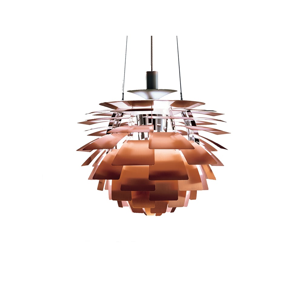 Louis Poulsen PH Artichoke Kotte riippuvalaisin LED Kupari, 48 cm
