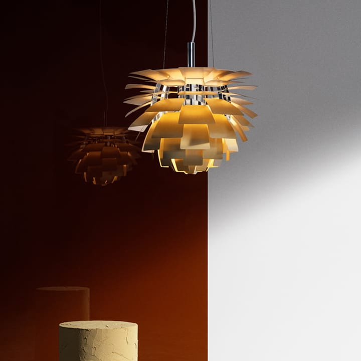 PH Artichoke Kotte riippuvalaisin LED, Messinki, Ø48 cm Louis Poulsen