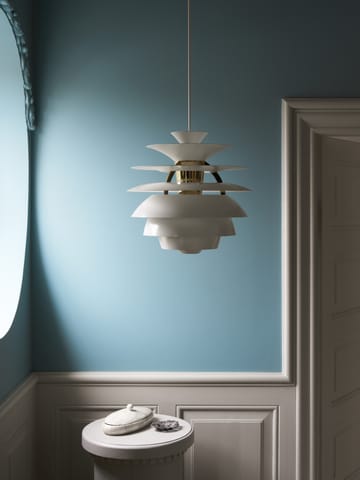 PH Snowball -kattolamppu - Dusty blue-brass - Louis Poulsen