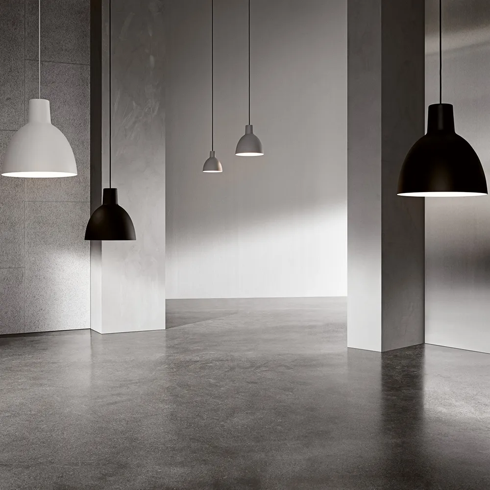 Toldbod 170 -riippuvalaisin, Valkoinen Louis Poulsen