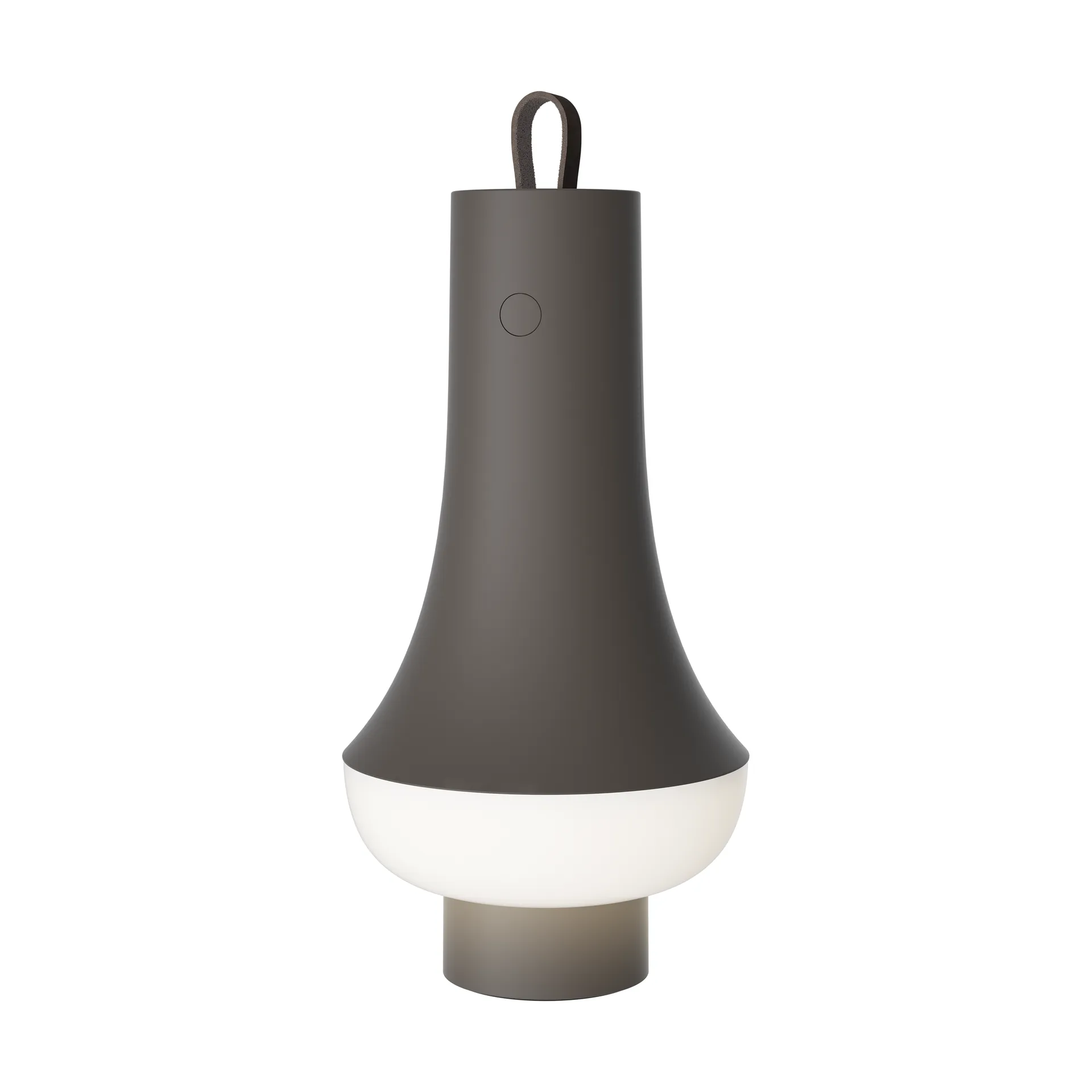 Tomoshi Portable pöytävalaisin, Dark brown Louis Poulsen