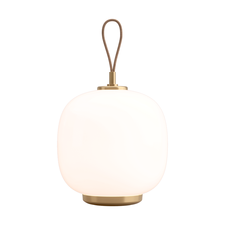 VL45 Radiohus kannettava lamppu Ø17,5 cm, Brass-pale rose glass Louis Poulsen
