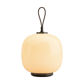 VL45 Radiohus kannettava lamppu Ø17,5 cm - Brass-pale yellow glass - Louis Poulsen