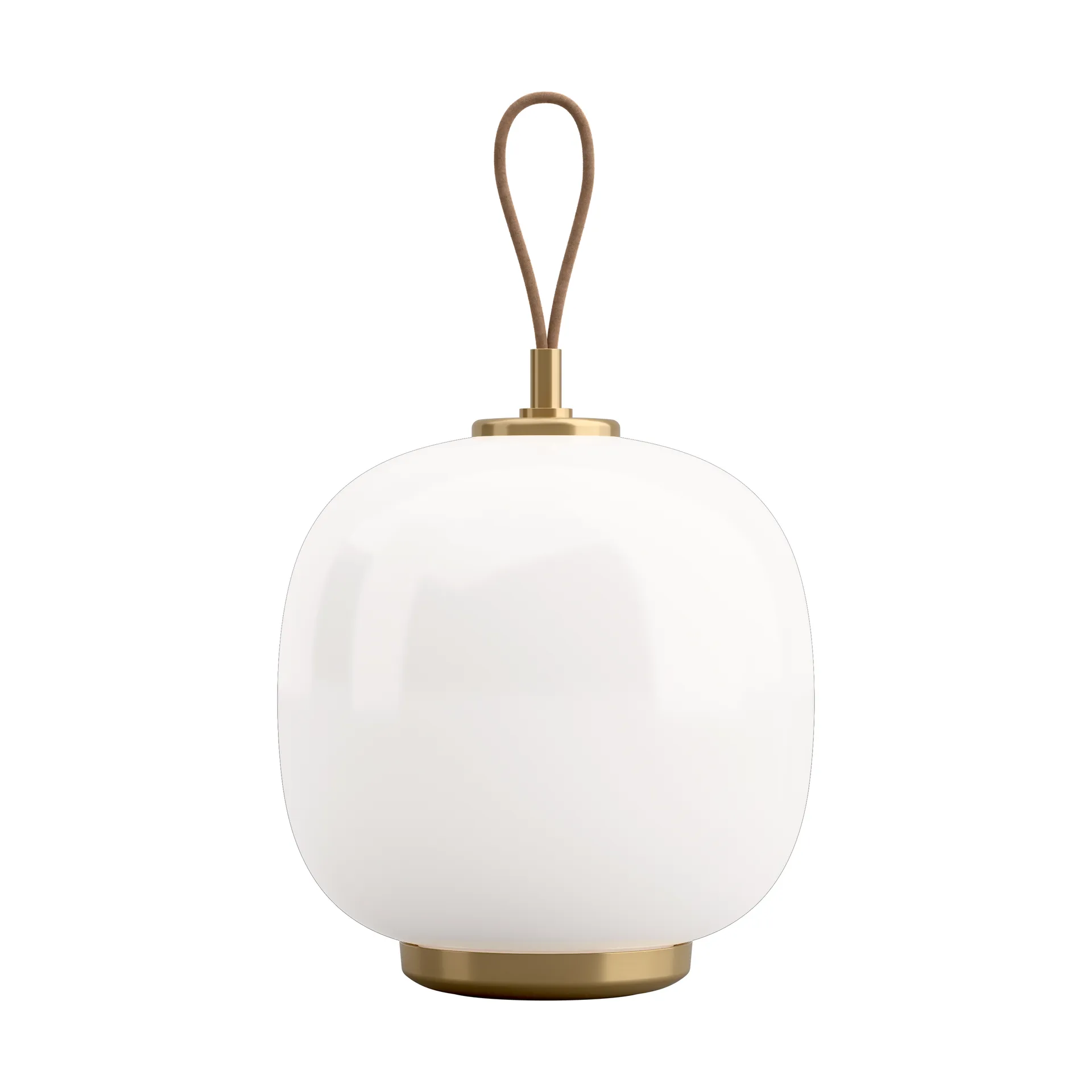 VL45 Radiohus kannettava lamppu Ø17,5 cm, Brass-white opal glass Louis Poulsen