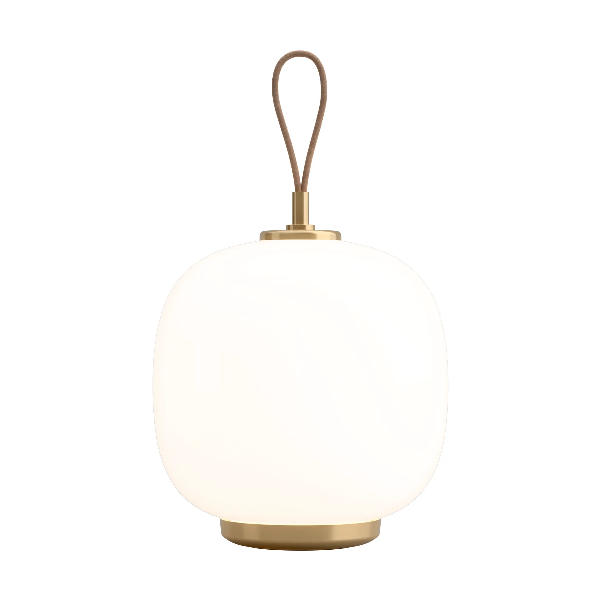 VL45 Radiohus kannettava lamppu Ø17,5 cm, Brass-white opal glass Louis Poulsen