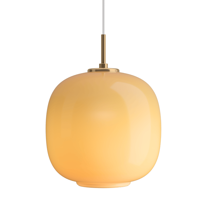 VL45 Radiohus kattolamppu Ø25 cm - Brass-amber glass - Louis Poulsen