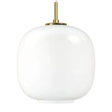 VL45 Radiohus kattolamppu Ø25 cm - Brass-white opal glass - Louis Poulsen
